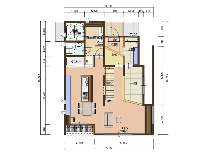 1F間取り図